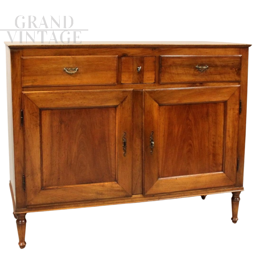 Antica credenza Direttorio in noce, Italia '700                            