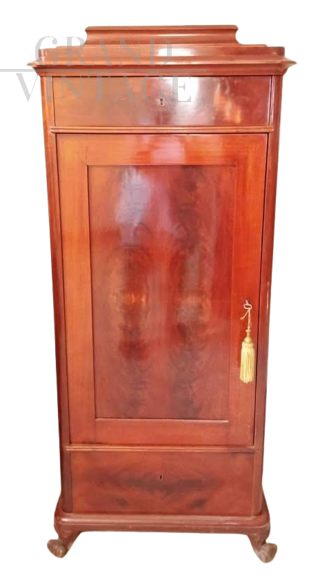 Antico mobile stipetto Biedermeier dei primi dell'800                            