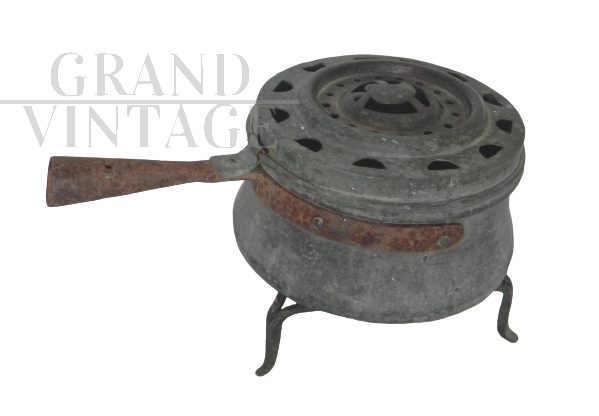 Antico scaldaletto portabrace anni '50