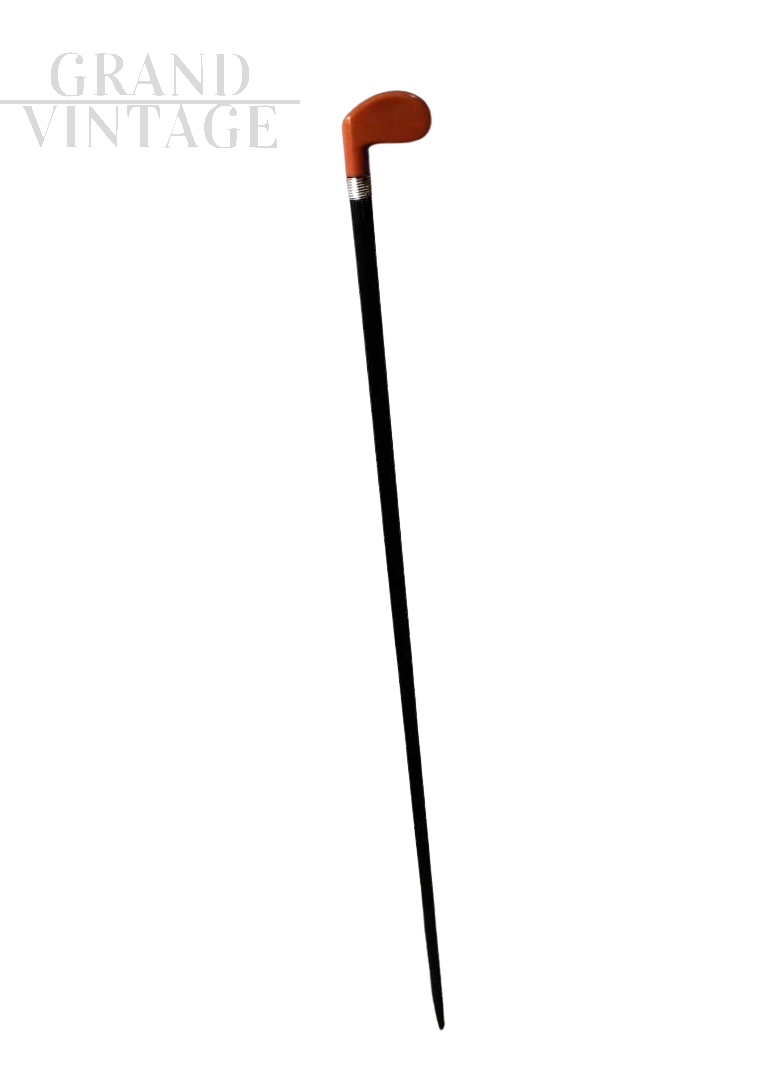 Bastone da passeggio a forma di mazza da golf                            