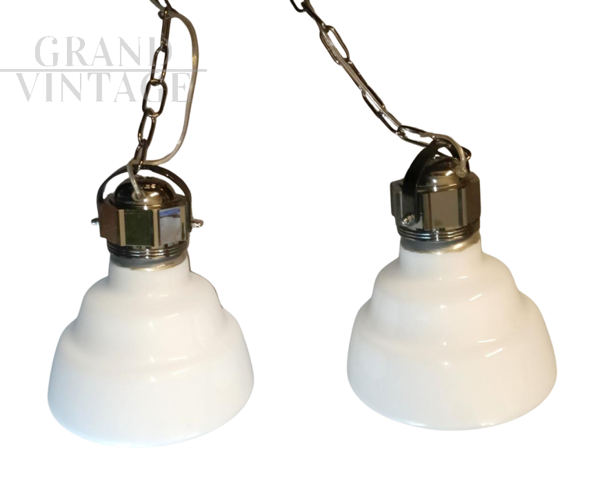 Coppia di lampade a sospensione design di Foscarini per Diesel                            