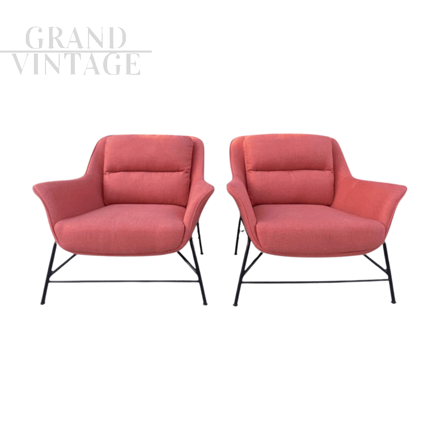 Coppia di poltrone Sadira di Morten Georgsen per Teulat                            