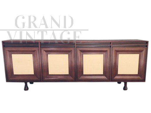 Credenza design di Angelo Mangiarotti per La Sorgente dei Mobili, anni '70 