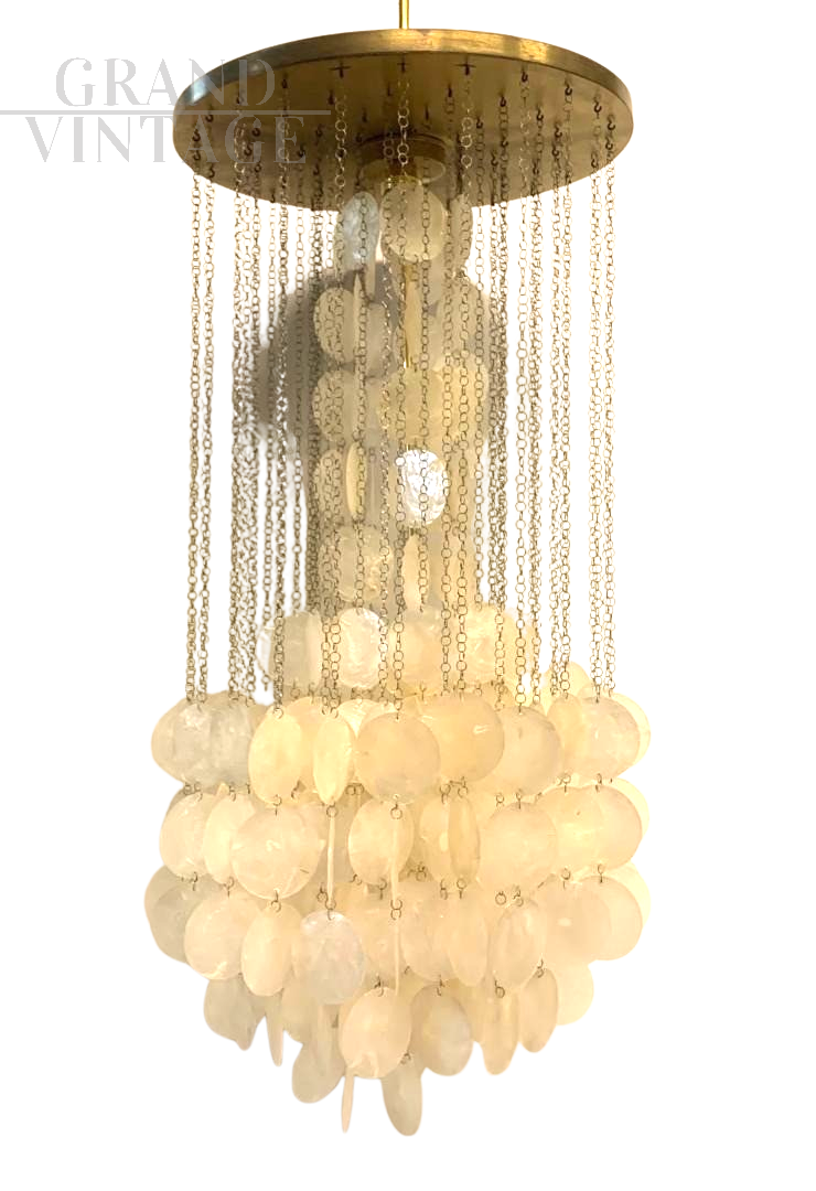 Lampadario Verner Panton modello grande, 1964                            