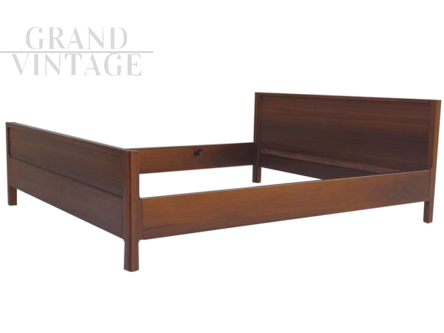 Letto vintage in noce di Stilwood anni '60