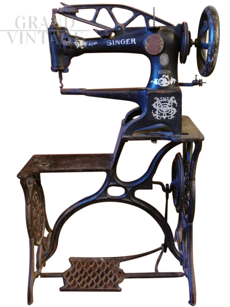 Macchina da cucire da calzolaio Singer vintage modello 29K1