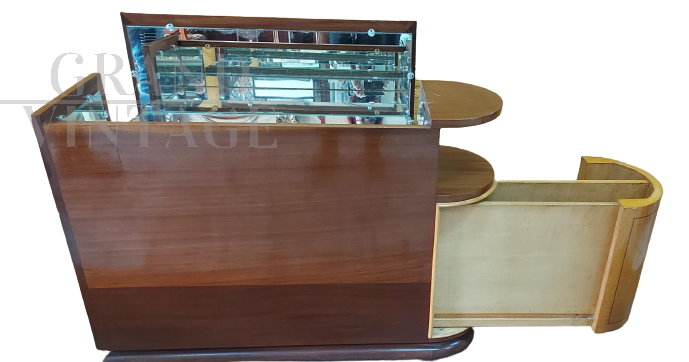 Mobile bar vintage con bancone, anni '50