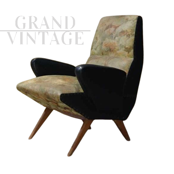 Poltrona mid-century attribuibile a Nino Zoncada                            