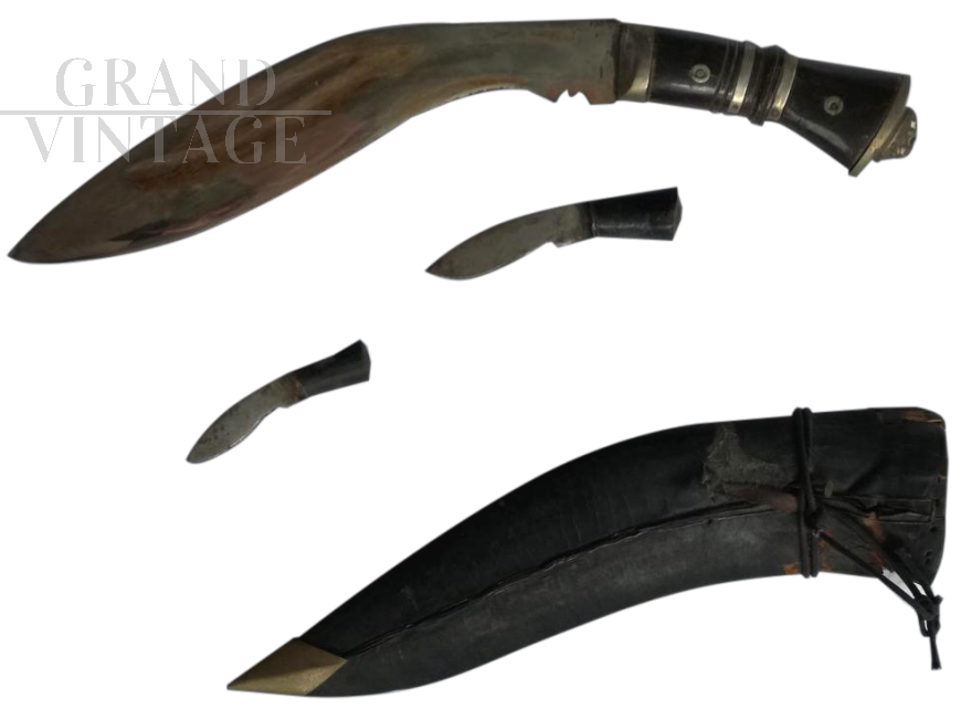 Pugnale arte africana fatto a mano, anni '80