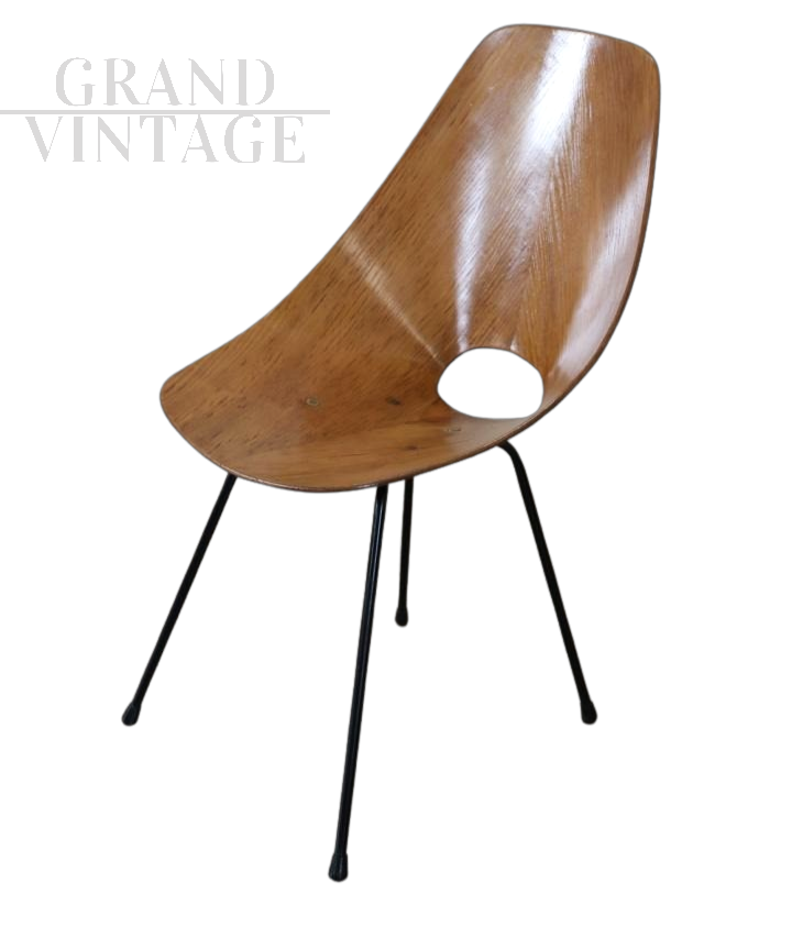 Sedia Medea attribuita a Vittorio Nobili per Fratelli Tagliabue, 1955                            