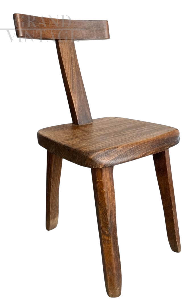 Chaise d'appoint T par Olavi Hanninen pour Aranjou, 1980