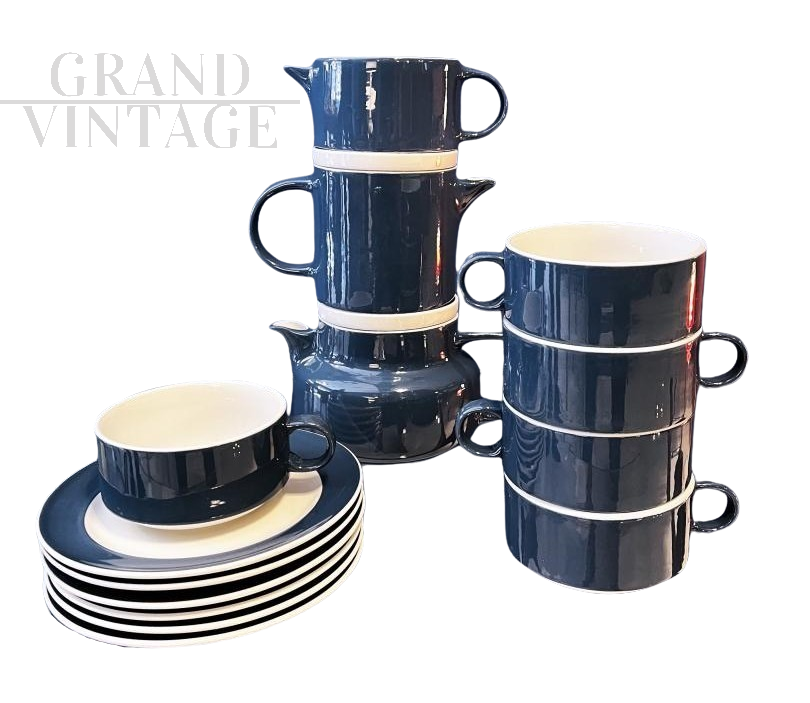 Servizio da tè Colonna di Richard Ginori, anni '60                            