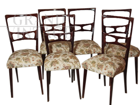 Set di 6 sedie vintage anni '50 design Paolo Buffa