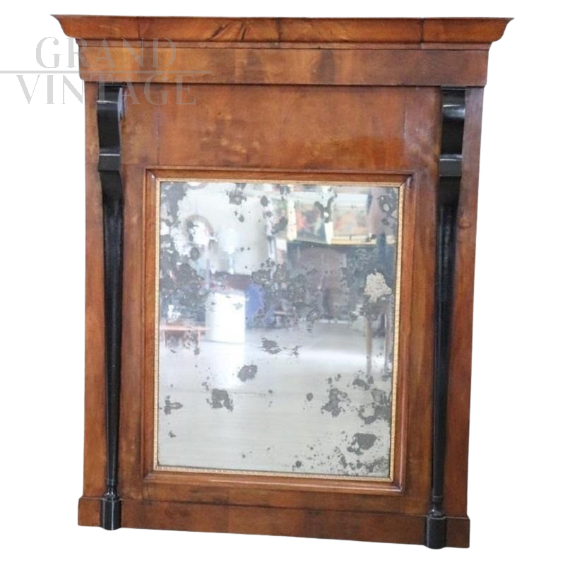 Specchiera antica di epoca Impero, XIX secolo                            