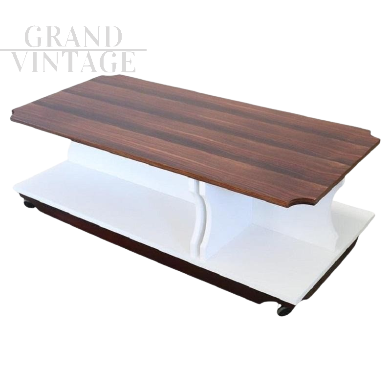 Tavolino da salotto vintage design italiano anni '70                            