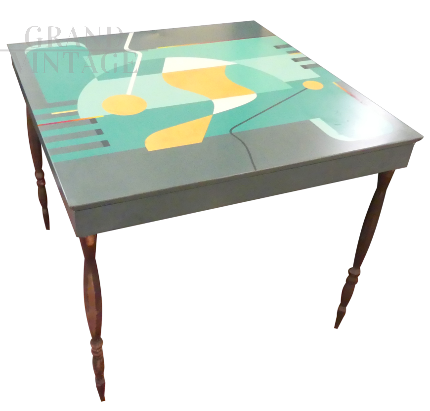 Tavolo di Alessandro Mendini per Zabro, anni '80                            