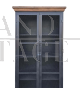 Industrial metal wardrobe or pantry cabinet