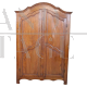 Antique 18th century wardrobe in solid poplar 