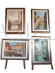 Bruno Introvigne - Set of Venice landscapes paintings                      
                            