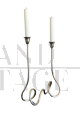 Sheffield silver candelabra, Italy 1970s