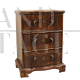 Small antique Venetian dresser from the Louis XV period in walnut, Italy 18th century