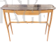 Art deco console with Portoro marble top