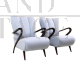 Pair of vintage design armchairs from the 1950s Attr. Guglielmo Ulrich