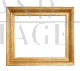 Antique Empire frame in gilded and carved wood
