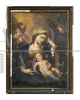 Francesco Solimena - Madonna and Child antique painting