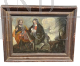 Flight into Egypt - Antique 17th century oil painting from the Italian school