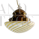 Suspension lamp in Murano glass, Italy 1960s