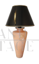 Elegant pink Murano glass table lamp, 1950s