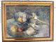 Manfredini - Oil Painting with Still Life, Trieste - Italy 1940s