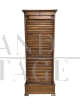 Vintage style roller shutter office cabinet
