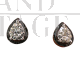 Gioielli Salvini earrings in gold with diamonds and black diamonds