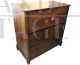 Antique Louis XVI chest of drawers with writing desk