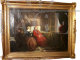 Painting Dante in his studio, 19th century