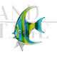 1970s Murano glass fish sculpture