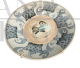 Antique Chinese porcelain plate from the Ming Dynasty, 18th century