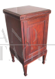 Small antique cabinet in mahogany with one door