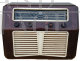 Radio Marelli 10A5B, Italy 1940s
                            