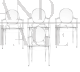 Set of 4 Louis Ghost chairs by Philippe Starck for Kartell