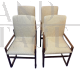 Set of four chairs by Pierre Balmain