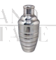 Forzani cocktail shaker in silver metal, Italy 1960s