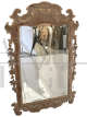 Late 19th century style mirror with pickled effect