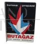 Butagaz double-sided advertising sign, 1970s