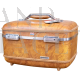 Vintage American Tourister Brown 1960s Beauty Case