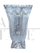 Vintage worked crystal vase