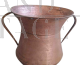 Aquilan basin copper vase from the mid-1900s                          
                            