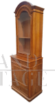 Antique tall two-body display cabinet